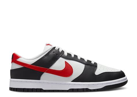 nike dunk low schwarz rot|nike dunk black and white.